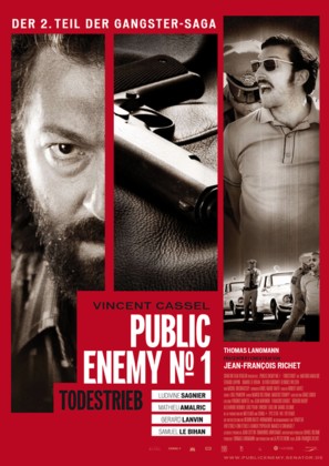 L&#039;ennemi public n&deg;1 - German Movie Poster (thumbnail)