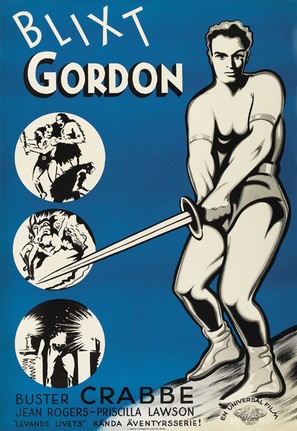 Flash Gordon - Swedish Movie Poster (thumbnail)