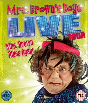 Mrs Brown&#039;s Boys Live Tour: Good Mourning Mrs Brown - British Blu-Ray movie cover (thumbnail)