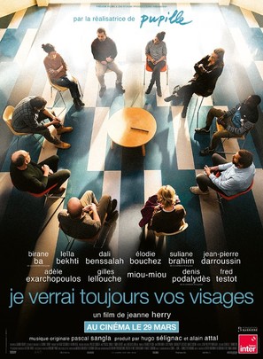 Je verrai toujours vos visages - French Movie Poster (thumbnail)