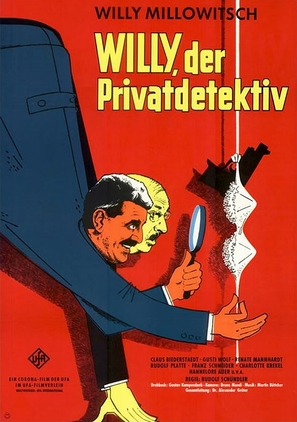Willy, der Privatdetektiv - German Movie Poster (thumbnail)