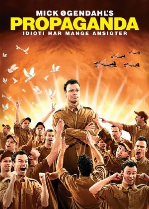 Mick &Oslash;gendahl: Propaganda - Danish Movie Poster (thumbnail)