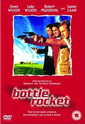 Bottle Rocket - British DVD movie cover (thumbnail)