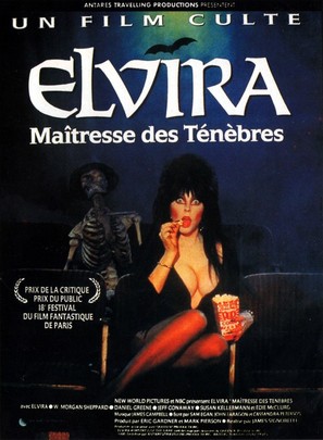 Elvira, Mistress of the Dark - French Movie Poster (thumbnail)