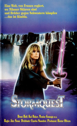 Stormquest - German VHS movie cover (thumbnail)