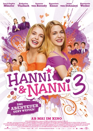 Hanni &amp; Nanni 3 - German Movie Poster (thumbnail)