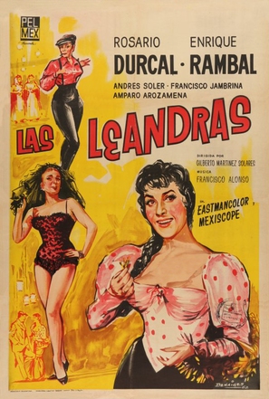 Las leandras - Mexican Movie Poster (thumbnail)