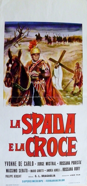 La spada e la croce - Italian Movie Poster (thumbnail)