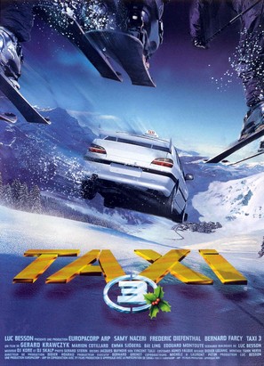 Taxi 3 - French Movie Poster (thumbnail)