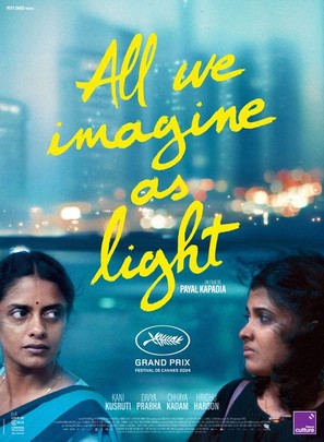 All We Imagine as Light - French Movie Poster (thumbnail)