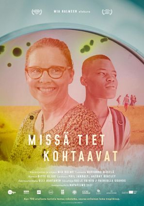 Miss&auml; Tiet Kohtaavat - Finnish Movie Poster (thumbnail)