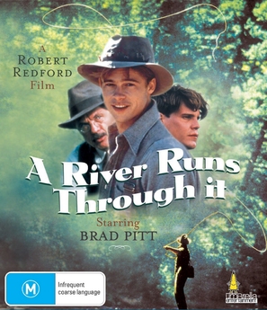 A River Runs Through It - Australian Blu-Ray movie cover (thumbnail)