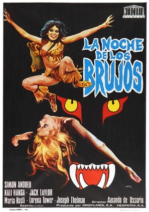 Noche de los brujos, La - Spanish Movie Poster (thumbnail)