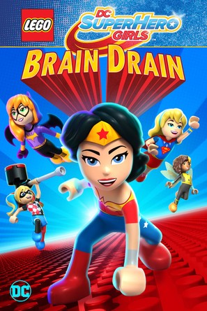 Lego DC Super Hero Girls: Brain Drain - Movie Cover (thumbnail)