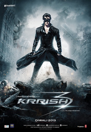 Krrish 3 - Indian Movie Poster (thumbnail)