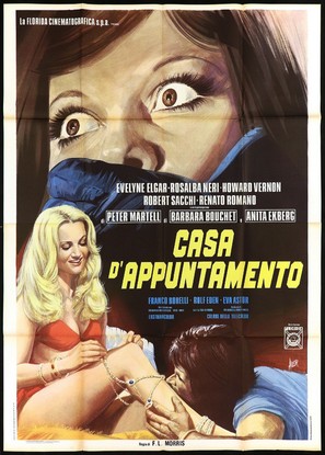 Casa d&#039;appuntamento - Italian Movie Poster (thumbnail)