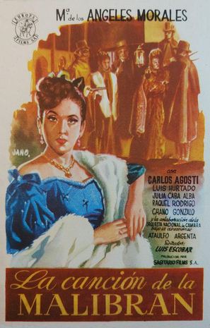 La canci&oacute;n de La Malibr&aacute;n - Spanish Movie Poster (thumbnail)