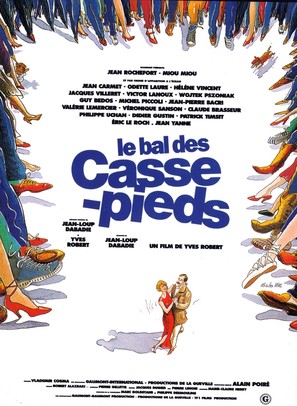 Le bal des casse-pieds - French Movie Poster (thumbnail)