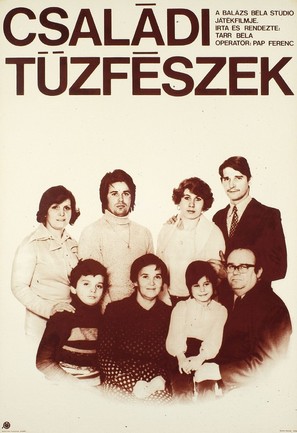 Csal&aacute;di t&uuml;zf&eacute;szek - Hungarian Movie Poster (thumbnail)
