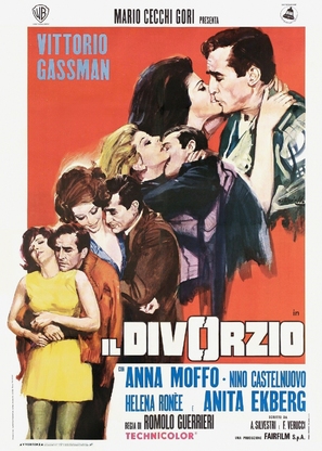 Il divorzio - Italian Movie Poster (thumbnail)