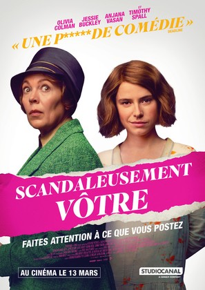 Wicked Little Letters - French Movie Poster (thumbnail)