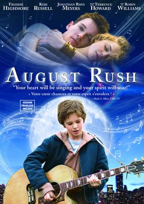 August Rush - Canadian DVD movie cover (thumbnail)