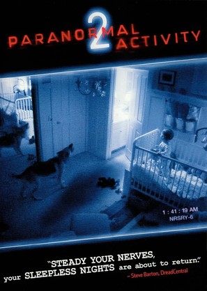 Paranormal Activity 2 - DVD movie cover (thumbnail)