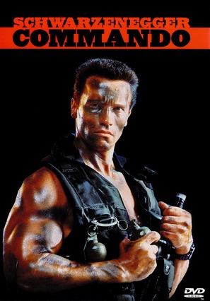 Commando - DVD movie cover (thumbnail)