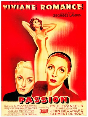 Passion - French Movie Poster (thumbnail)