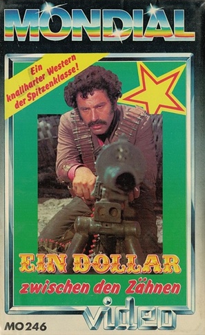 Un dollaro tra i denti - German VHS movie cover (thumbnail)