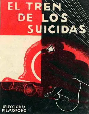 Le train des suicid&eacute;s - Spanish Movie Poster (thumbnail)