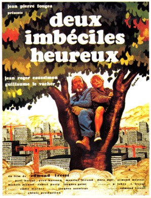 Deux imb&eacute;ciles heureux - French Movie Poster (thumbnail)