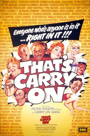 That&#039;s Carry On - British Movie Poster (thumbnail)