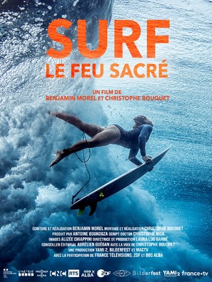 Surf, le feu sacr&eacute; - French Movie Poster (thumbnail)