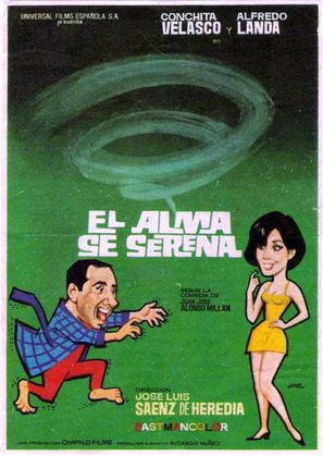 El alma se serena - Spanish Movie Poster (thumbnail)