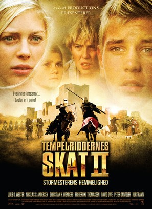 Tempelriddernes skat II - Danish Movie Poster (thumbnail)