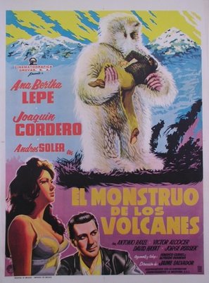 El monstruo de los volcanes - Mexican Movie Poster (thumbnail)