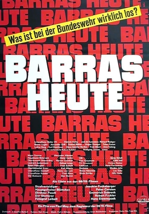 Barras heute - German Movie Poster (thumbnail)
