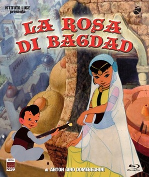 La rosa di Bagdad - Italian Blu-Ray movie cover (thumbnail)