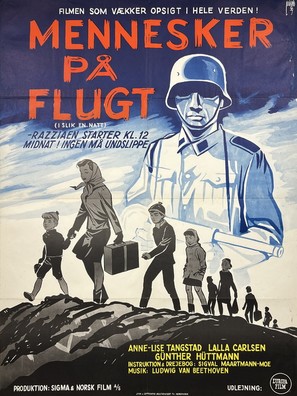 I slik en natt - Danish Movie Poster (thumbnail)