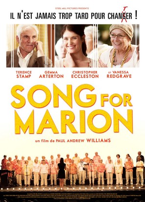 Song for Marion - French Movie Poster (thumbnail)