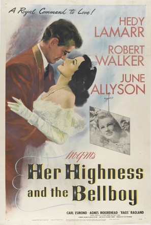 Her Highness and the Bellboy - Movie Poster (thumbnail)