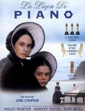 The Piano - French DVD movie cover (thumbnail)
