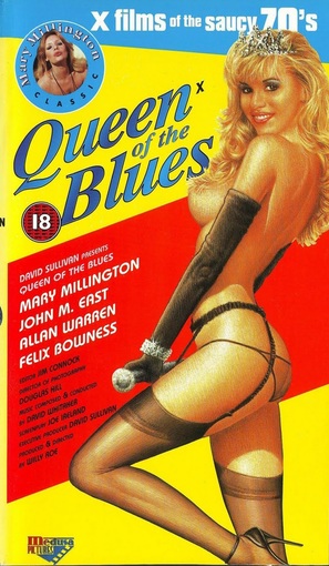 Queen of the Blues - British VHS movie cover (thumbnail)