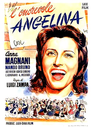 L&#039;onorevole Angelina - Italian Movie Poster (thumbnail)