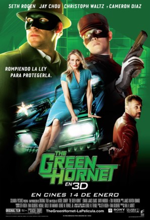 The Green Hornet - Spanish Movie Poster (thumbnail)