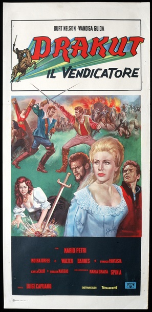 Drakut il vendicatore - Italian Movie Poster (thumbnail)