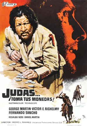 Judas... &iexcl;toma tus monedas! - Spanish Movie Poster (thumbnail)