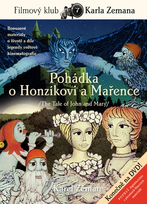 Poh&aacute;dka o Honz&iacute;kovi a Marence - Czech DVD movie cover (thumbnail)