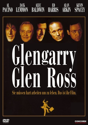 Glengarry Glen Ross - German DVD movie cover (thumbnail)